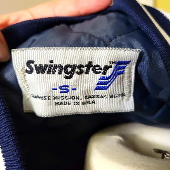 Vintage U.S. Navy Satin Bomber Jacket "Coolest Jacket" Navy Aviator Bomber sz Sm - Picture 10 of 16